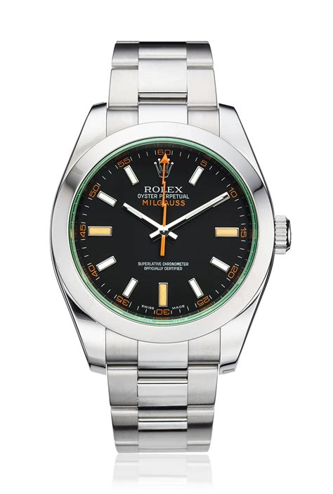 rolex milgauss green crystal replacement.